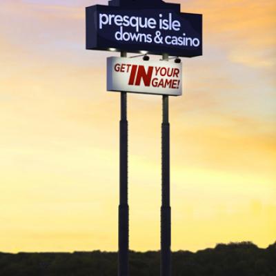 Picture of Presque Isle Downs and Casino sign