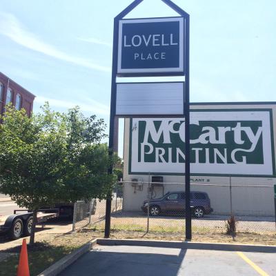 Picture of Lovell Place sign