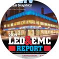 Featured in LED & EMC Report badge
