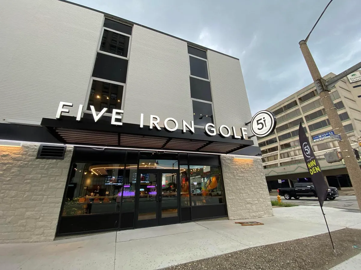 five iron golf